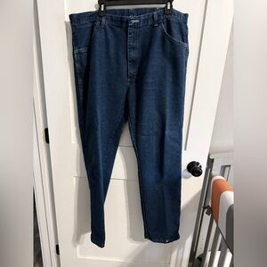 Wrangler Relaxed Fit Dark Blue Jeans